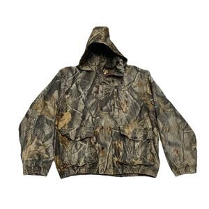 Remington Mossy Oak Camo Men’s Size Large Fleece Hunting Jacket Coat